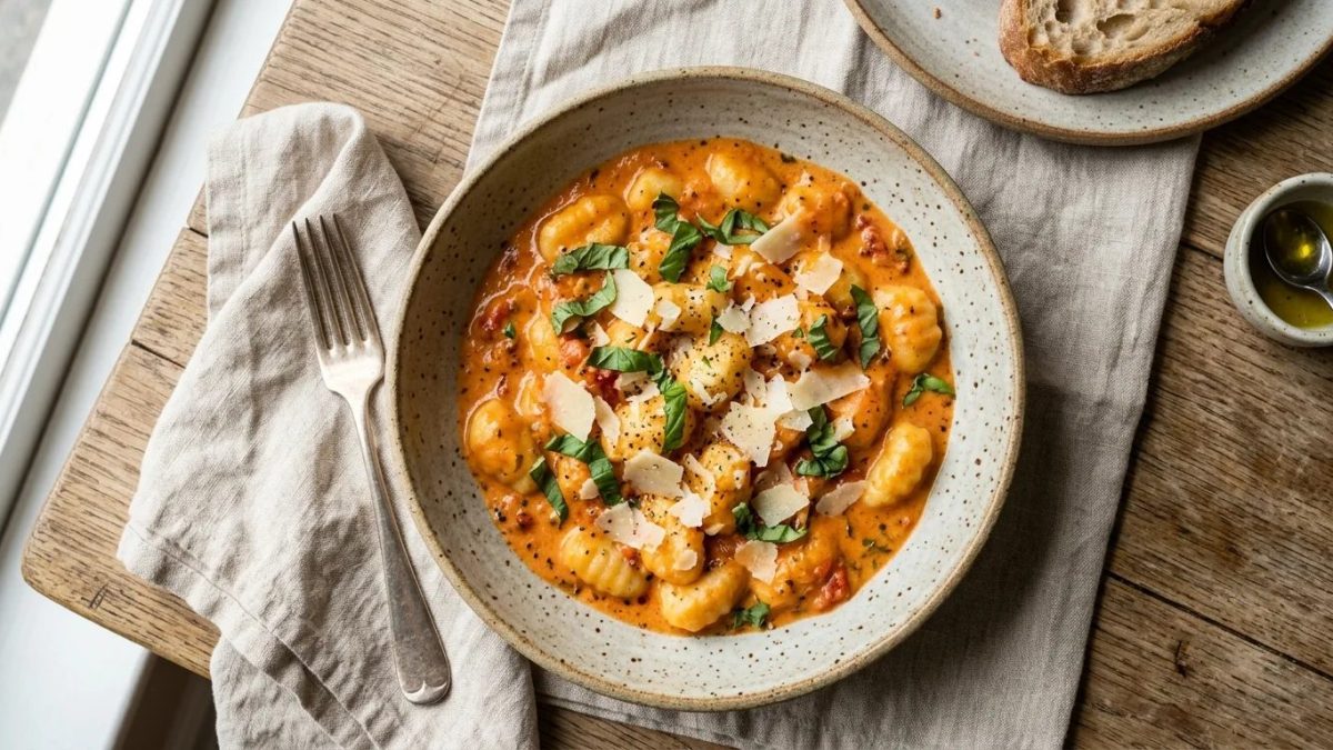 30-Minute Creamy Tomato Gnocchi